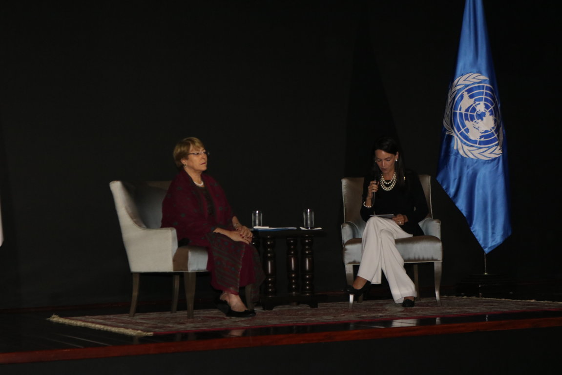 Lee más sobre el artículo Secretaria general asiste a conferencia magistral de S.E. Michelle Bachelet sobre Derechos Humanos