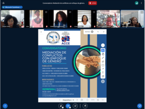 Lee más sobre el artículo Conversatorio internacional sobre mediación de conflictos con enfoque de género